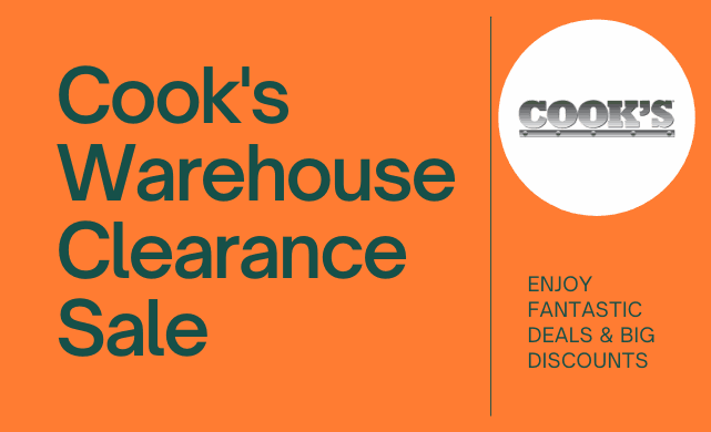Cook’s Warehouse Clearance Sale 